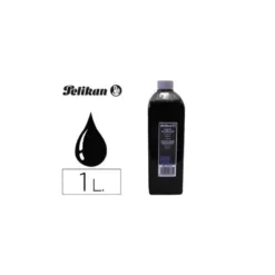 TINTA TAMPON PELIKAN NEGRA BOTE 1 LITRO