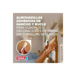 TIRA ADHESIVA TESA POWERSTRIPS CLICK HASTA 7,2 KG 4X2