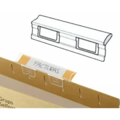 Tira de papel para visores pretroquelada