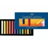 Tiza Faber Castell 12 unidades colores surtidos