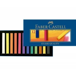 Tiza Faber Castell 12 unidades colores surtidos