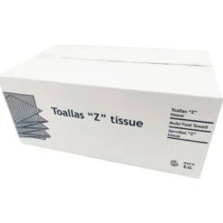 TOALLA DE PAPEL SECAMANOS DAHI Z ECOPASTA 2 CAPAS CAJA CON 20 PAQUETE DE 200 UNIDADES