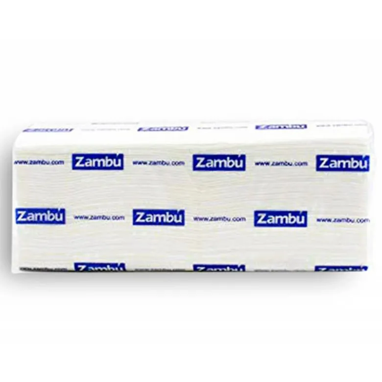 TOALLA DE PAPEL SECAMANOS DAHI Z CELULOSA 2 CAPAS CAJA CON 20 PAQUETE DE 200 UNIDADES