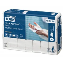 Toalla papel marca Tork engarzada 2 capas