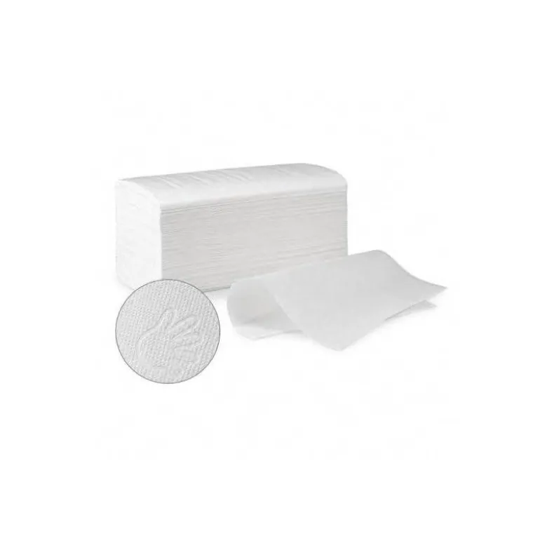 Toalla de papel mano engarzada ecologica xtrasec 20x23 cm 2 capas paquete196 unidades.