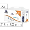 TOALLA ENGARZADA OFYHOSTEL BULKYSOFT GOFRADA MEMBRANE PLUS 3 CAPAS PLEGADO M 215 X 80 MM