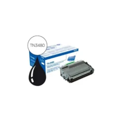TONER BROTHER TN-3480 DCP-L5500DN / DCP-L6600DW / HL-L5000D / MFC-L5700 ALTA CAPACIDAD NEGRO 8000 PAG