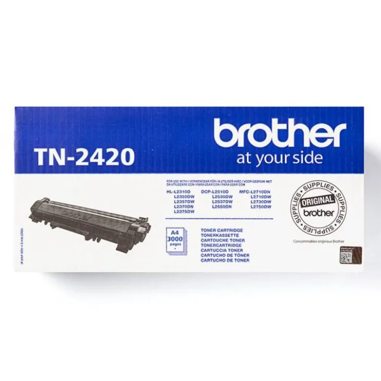 TONER BROTHER TN-2420 PARA DCP-L2510/ 2530 / 2550 / HL-L2375 ALTA CAPACIDAD NEGRO 3000 PAG