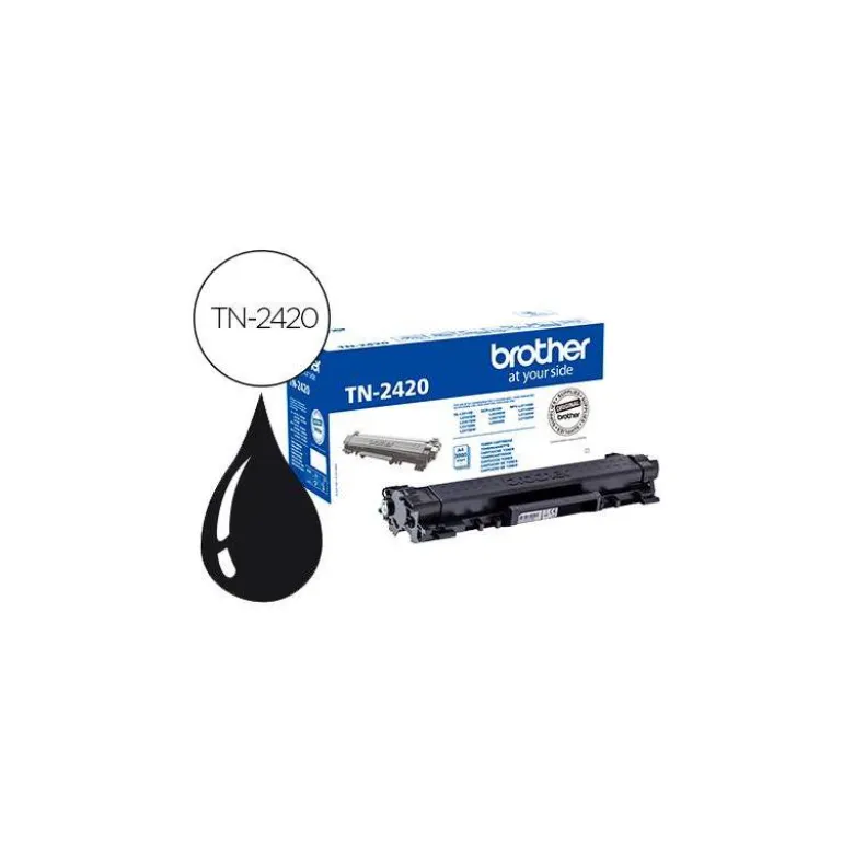 TONER BROTHER TN-2420 PARA DCP-L2510/ 2530 / 2550 / HL-L2375 ALTA CAPACIDAD NEGRO 3000 PAG