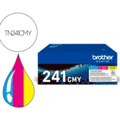 TONER BROTHER TN241CMY CIAN MAGENTA AMARILLO