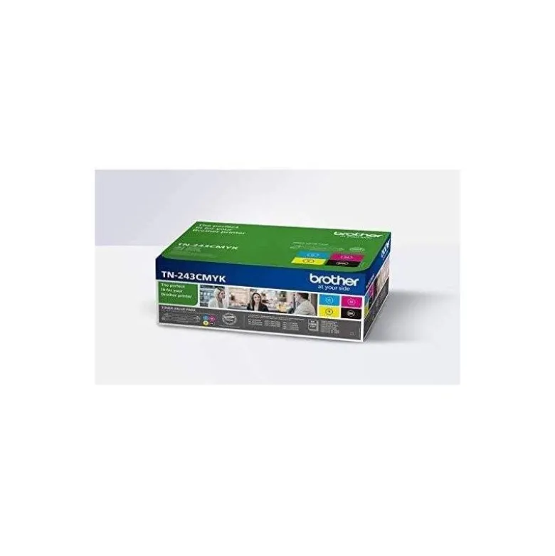 TONER BROTHER TN243CMYK DCP-L3510CDW / HL-L3270CDW / MFC-L3710CW MULTIPACK NEGRO AMARILLO MAGENTA CIAN 1000