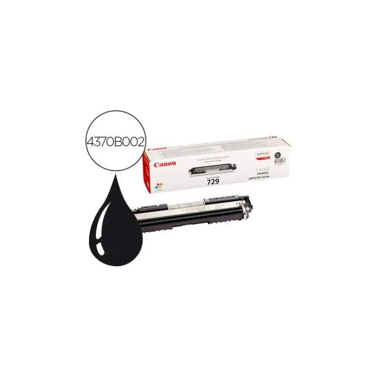 Toner Canon 729 BK color Negro 4370B002