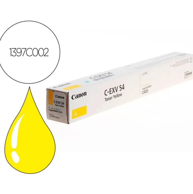 TONER CANON EXV54 IR C3025I AMARILLO