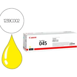 TONER CANON 045Y COLOR AMARILLO 1239C002