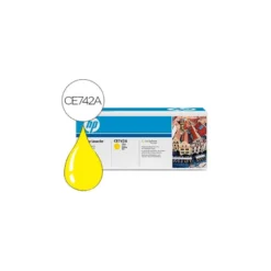 Toner HP 307A CE742A color Amarillo