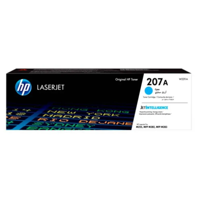 TONER HP 207A HP LASERJET PRO M255DW / M255NW / M282NW / M283FDN CIAN 1250 PAGINAS