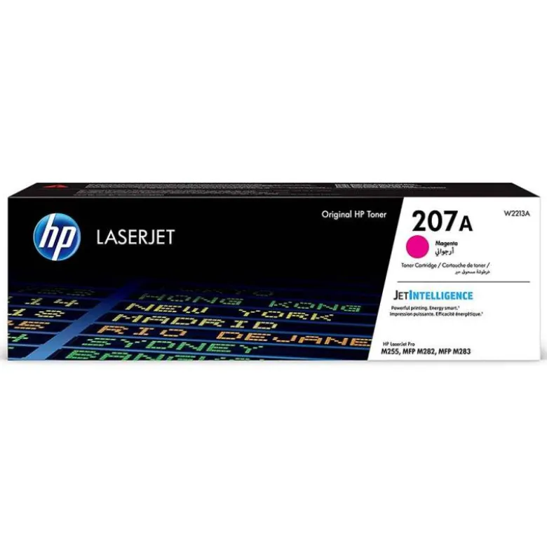 TONER HP 207A HP LASERJET PRO M255DW / M255NW / M282NW / M283FDN MAGENTA 1250 PAGINAS