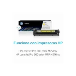 TONER HP 131A LASERJET M251/M276 AMARILLO 1800 PAG