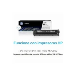 TONER HP 131A LASERJET M251/M276 NEGRO 1600 PAG