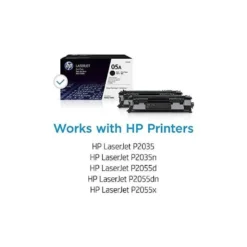 TONER HP 05A LASERJET P2033 / 2035 / 2036 / 2037 / 2054 / 2055 / 2056 / 2057 NEGRO PACK DE 2 UNIDADES 2.300 PAG
