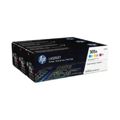 TONER HP 305A LASERJET PRO 300 / M351 / 400 / M451 / MFP M375 / MFP M475 PACK COLOR AMARILLO CIAN MAGENTA 2600