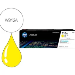 TONER HP 216A LASERJET PRO M155 / MFP M182N /MFP M183FW AMARILLO 850 PAGINAS