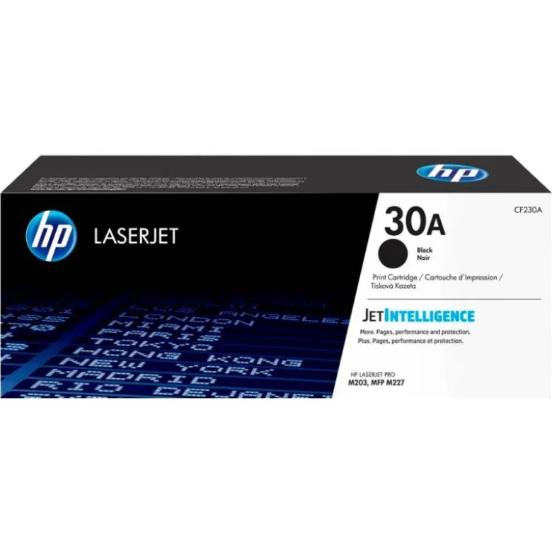 TONER HP 30A LASERJET PRO M203 / MFP M227 NEGRO 1600 PAGINAS