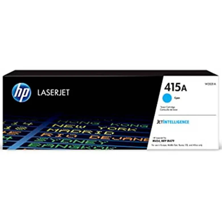 TONER HP 415A PARA HP COLOR LASERJET PRO M454 MFP M479 CIAN 2100P