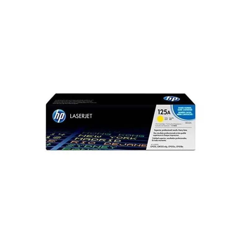 TONER HP CB542A COLOR LASERJET CP-1215/CP-1515/CP-1518 AMARILO WITH COLORSPHERE -1.400PAG-