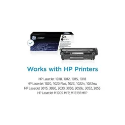 TONER HP LASERJET 1010 1012 1015 1018 1020 1022 3015 3020 3030 3050 3052 3055 12A NEGRO PACK 2 2.000 PAG