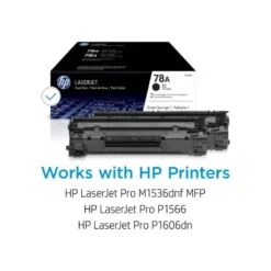 TONER HP LASERJET CE278A NEGRO 1600 PAG PACK 2
