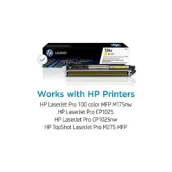TONER HP LASERJET CP1025 MFP M175A CE312A AMARILLO 1000 PAG
