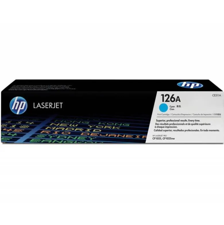 TONER HP LASERJET CP1025 MFP M175A CE311A CIAN -1000 PAG-