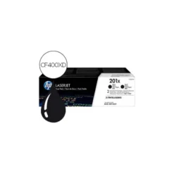 TONER HP LASERJET 201X M252 MFP M277 NEGRO PACK DE 2 UNIDADES 2800 PAGINAS