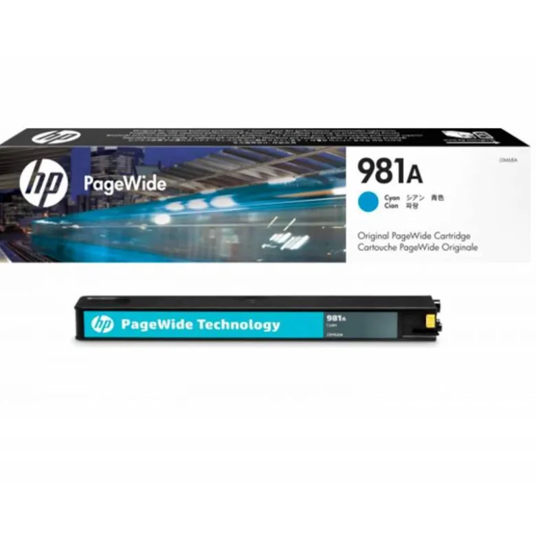 TONER HP N 981A COLOR CIAN J3M68A