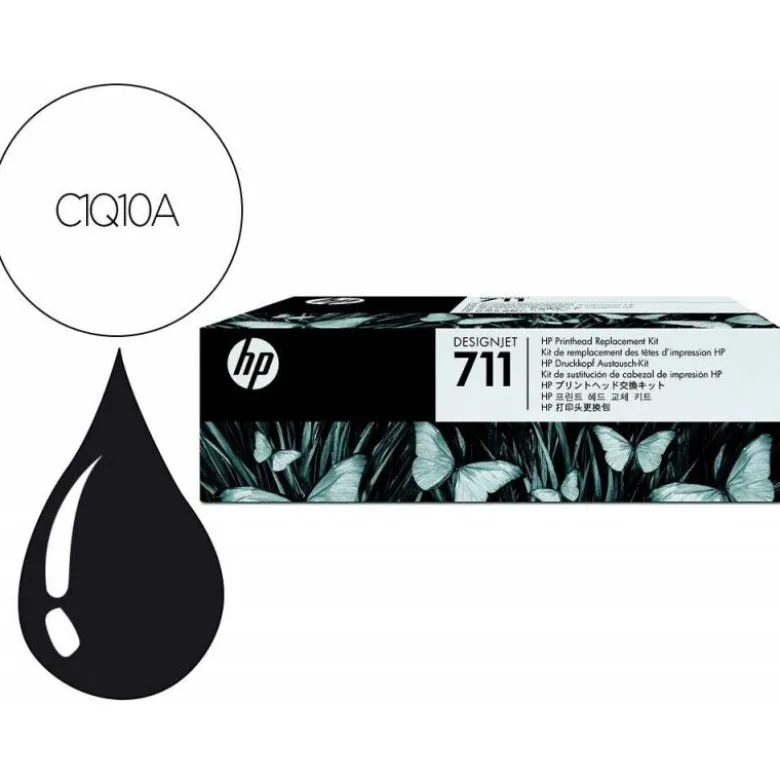 TONER HP N711 PACK 4 COLORES NEGRO / AMARILLO / CIAN / MAGENTA C1Q10A