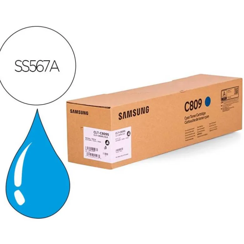 TONER HP SAMSUNG CLX9201NA / CLX9251NA / CLX9301NA COLOR CIAN SS567A