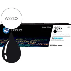 TONER HP 207X COLOR LASERJET PRO M282NW / M283FDN / M283FDW NEGRO 3.150 PAGINAS