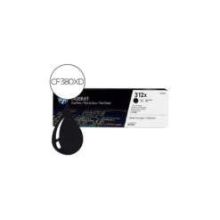 Toner HP 312X color Negro CF380XD