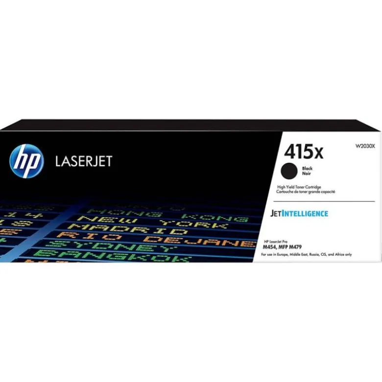 TONER HP 415X LASER COLOR M454 / MFP M479 NEGRO 7500 PAGINAS