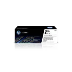 TONER HP 305X LASERJET PRO 300/ 400 CE410X NEGRO 4000 PAG