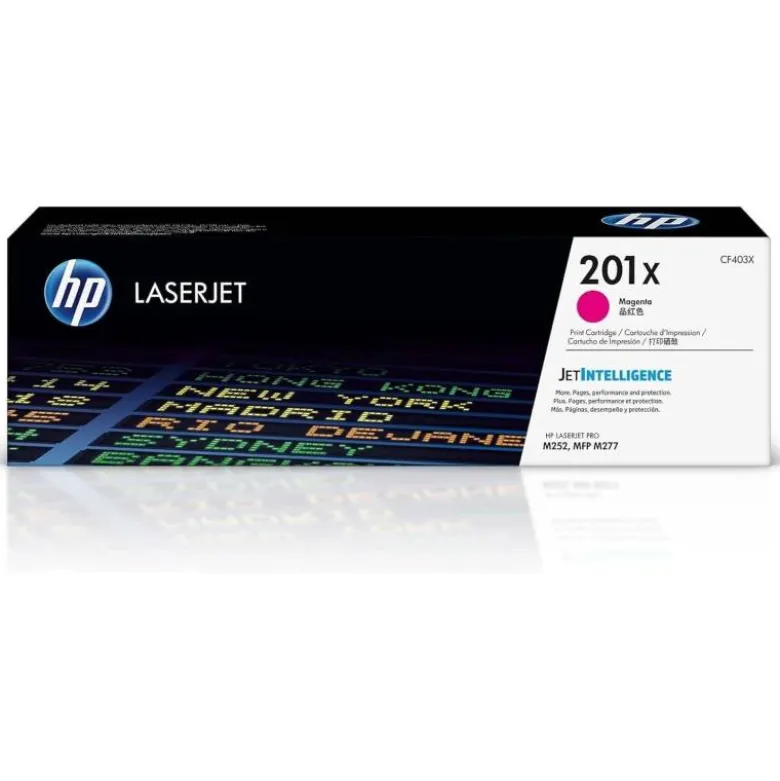 TONER HP 201X LASERJET PRO M252 /MFP M277 MAGENTA 2.300 PAG
