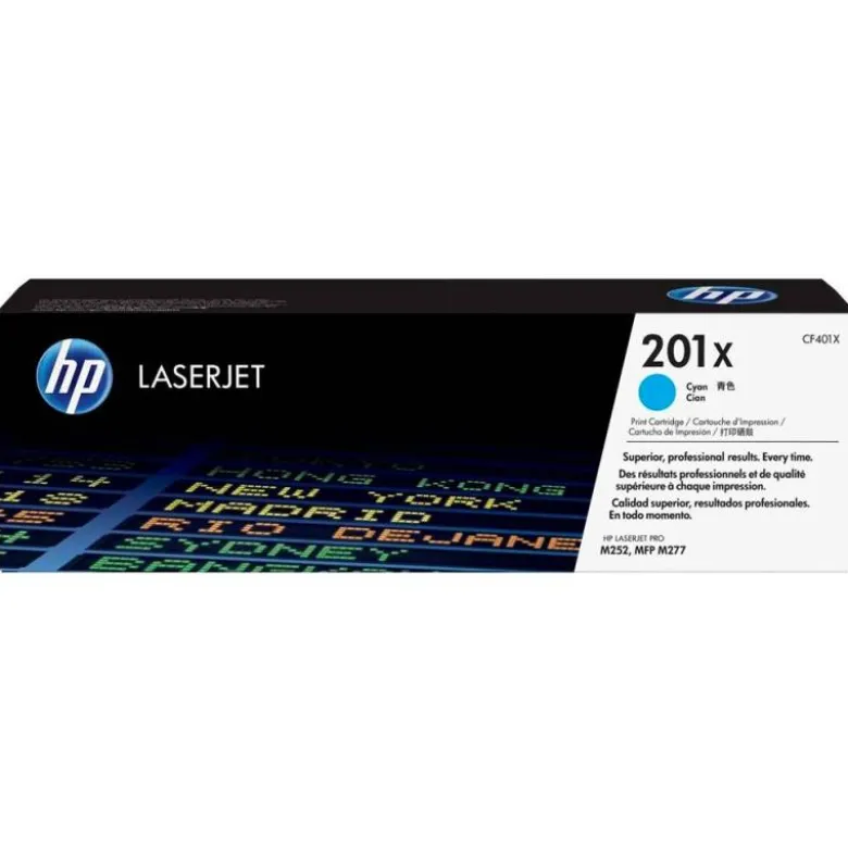 TONER HP 201X LASERJET PRO M252 / MFP M277 CIAN 2.300 PAG