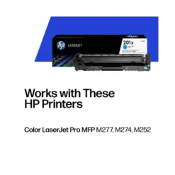 TONER HP 201X LASERJET PRO M252 / MFP M277 CIAN 2.300 PAG