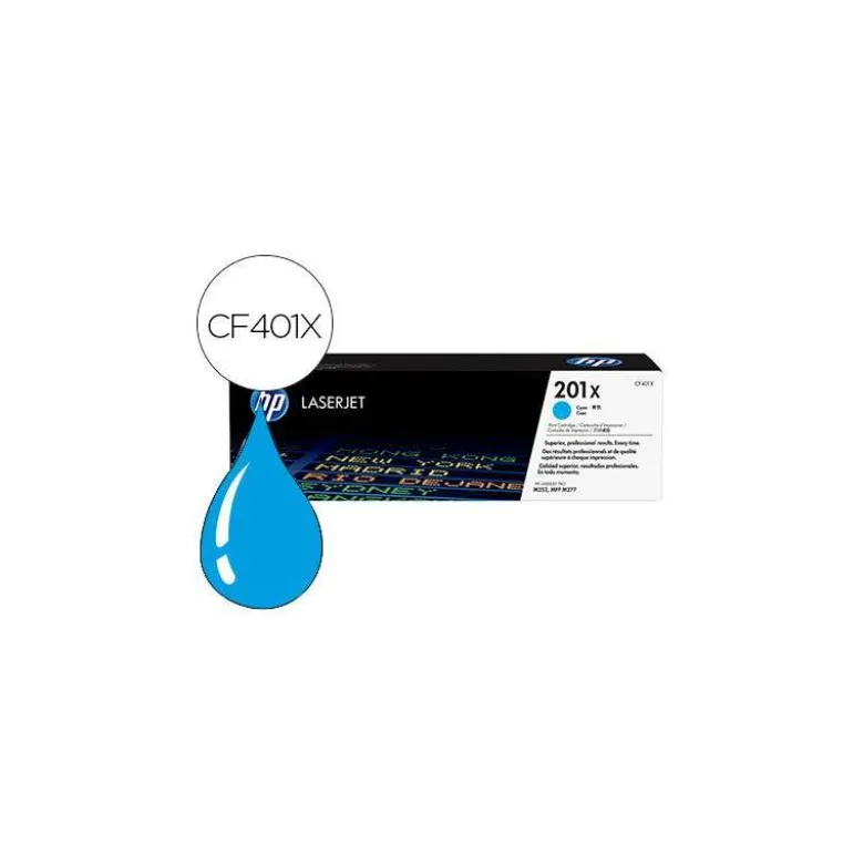 TONER HP 201X LASERJET PRO M252 / MFP M277 CIAN 2.300 PAG
