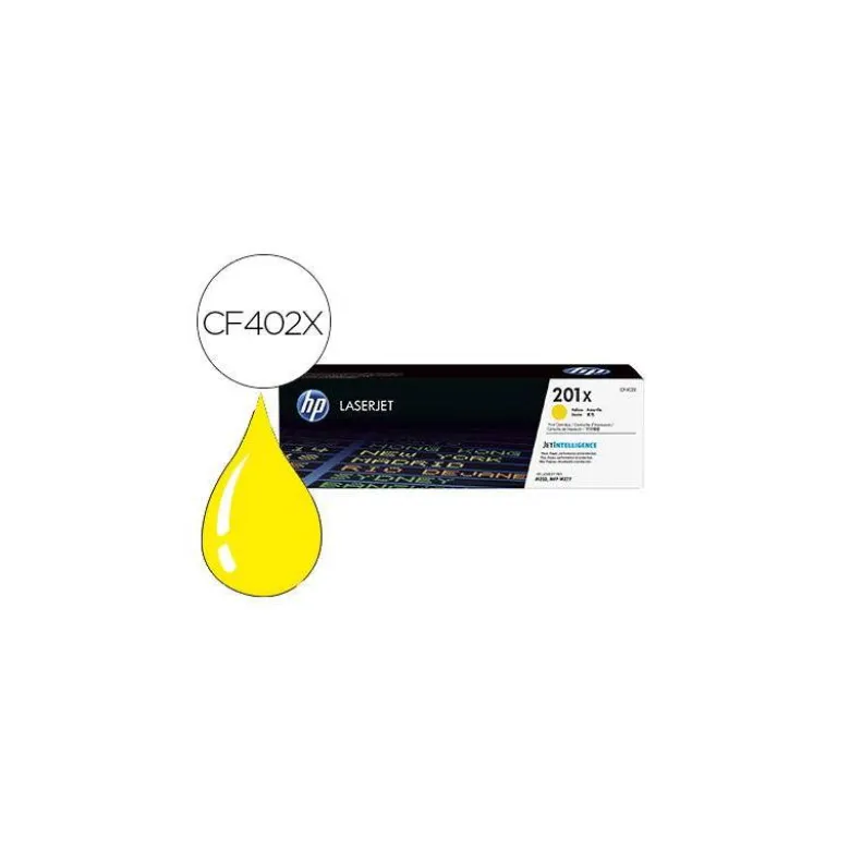 TONER HP 201X LASERJET PRO M252 / MFP M277 AMARILLO 2.300 PAG