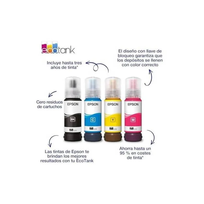 TONER INK-JET EPSON 104 MULTIPACK /ECOTANK ET-2710 / ET-2711 / ET-2712 / ET-2714 / ET-2715 C13T00P640
