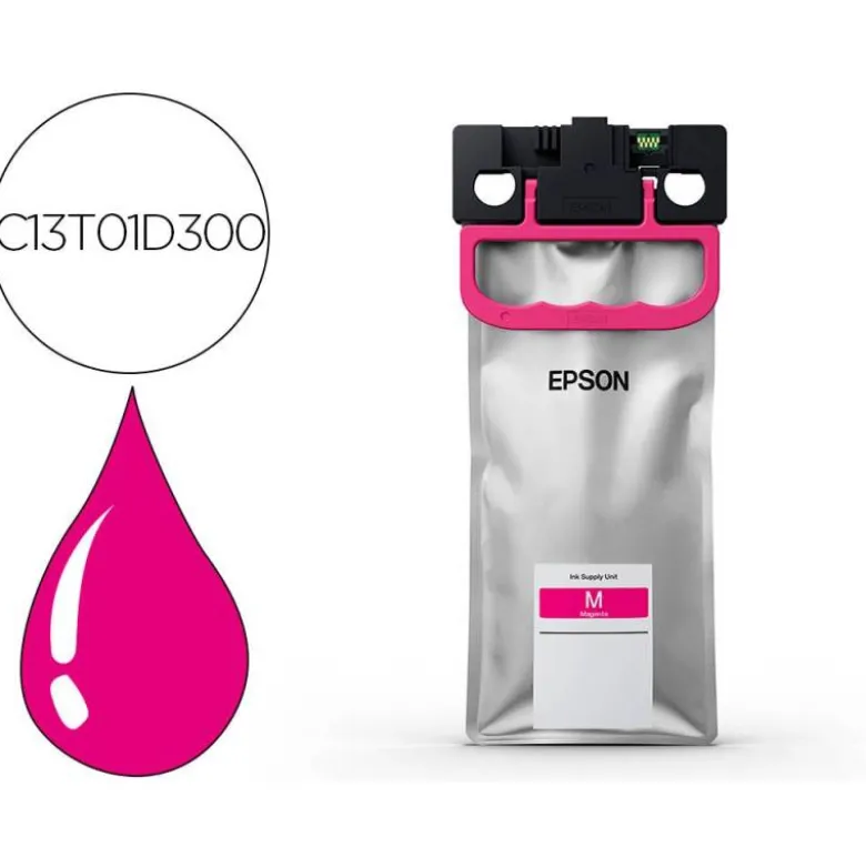 TONER INK-JET EPSON COLOR MAGENTA C13T01D300