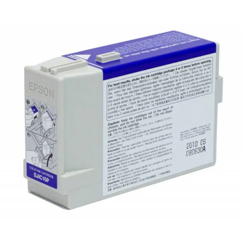 TONER INK-JET EPSON SJIC15P COLORES COLORES CIAN MAGENTA Y AMARILLO C33S020464