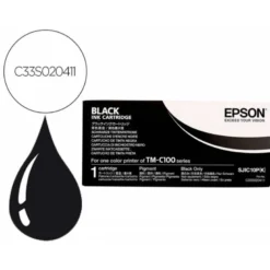 TONER INK-JET EPSON SJIC10P(K) COLOR NEGRO C33S020411